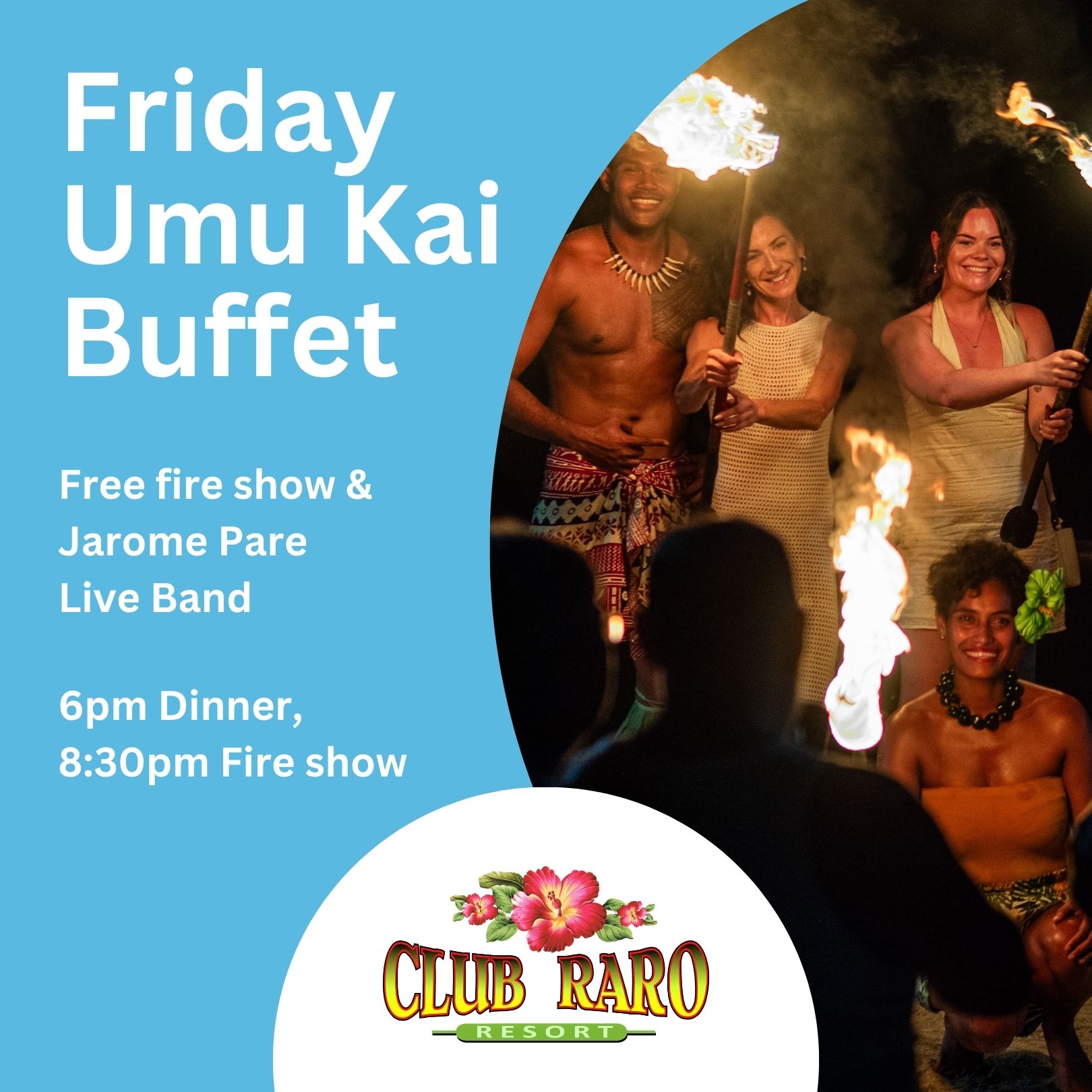 Club Raro - Umu Kai Feast 3